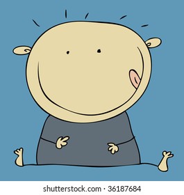 baby vector baby baby vector cute kid face child human small single person dancing tiny size smiling son caricature grin purity optimistic junior offspring satisfaction grinning painting innocence inf