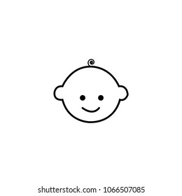 Baby vector icon
