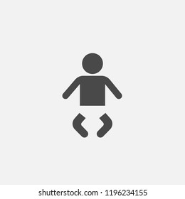 Baby vector icon