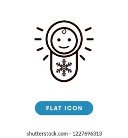 Baby vector icon
