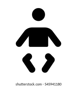 Baby Vector Icon 