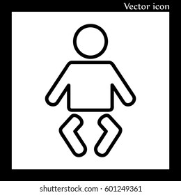 Baby Vector Icon