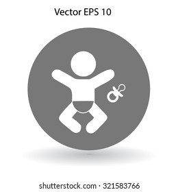 Baby vector illustration