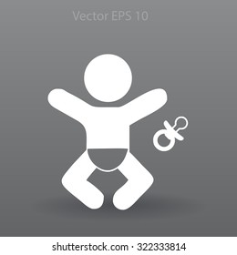 Baby vector illustration