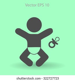 Baby vector illustration