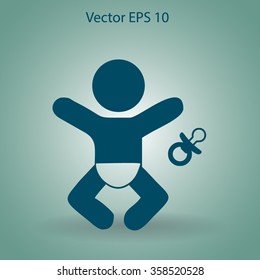 Baby vector illustration