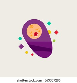 Baby vector illustration