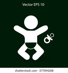 Baby vector illustration
