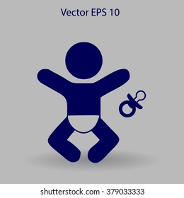 Baby vector illustration