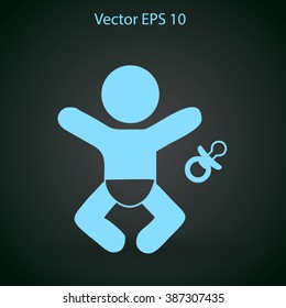 Baby vector illustration