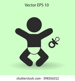 Baby vector illustration