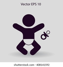 Baby vector illustration