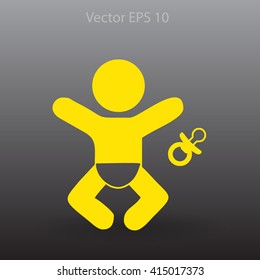 Baby vector illustration