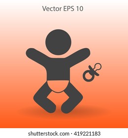 Baby vector illustration