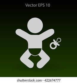 Baby vector illustration