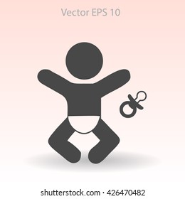Baby vector illustration