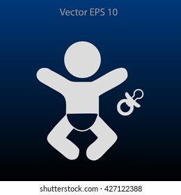Baby vector illustration