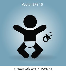 Baby vector illustration