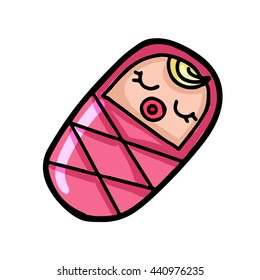 Baby vector illustration