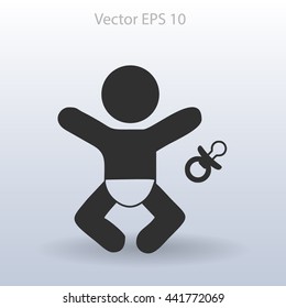 Baby vector illustration