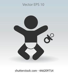 Baby vector illustration