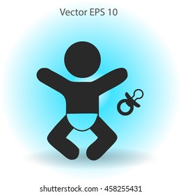 Baby vector illustration