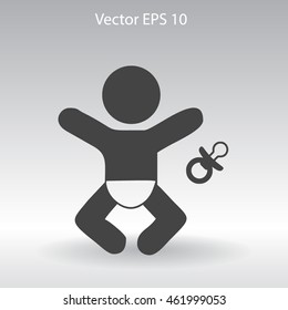 Baby vector illustration