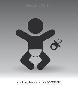Baby vector illustration