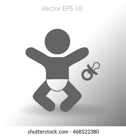 Baby vector illustration