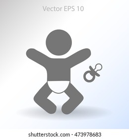 Baby vector illustration