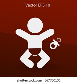 Baby vector illustration