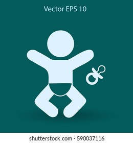 Baby vector illustration