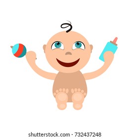 Baby vector illustration