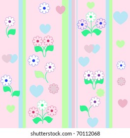 Baby vector seamless (eps 10). Raster version is also available.