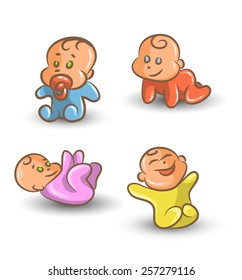 Baby vector set