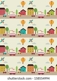 baby vehicle pattern design. vector illustration