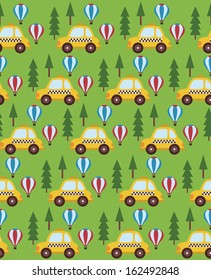 baby vehicle pattern design. vector illustration