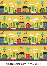 baby vehicle pattern design. vector illustration