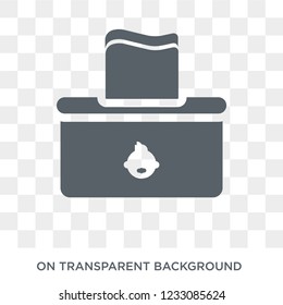 baby wipe icon. baby wipe design concept from Hygiene collection. Simple element vector illustration on transparent background.
