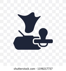 baby wipe transparent icon. baby wipe symbol design from Hygiene collection. Simple element vector illustration on transparent background.