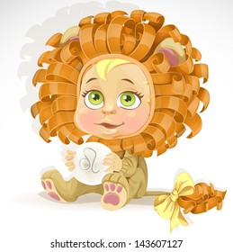 Baby zodiac - sign Leo