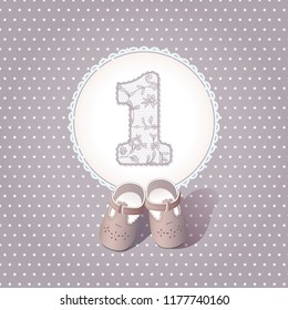 baby's birthday poster