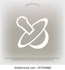 Baby's Dummy Vector icon