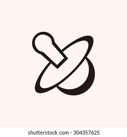Baby's Dummy Vector icon