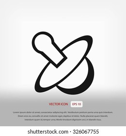 Baby's Dummy Vector icon