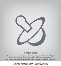 Baby's Dummy Vector icon