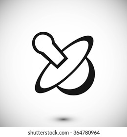 Baby's Dummy Vector icon