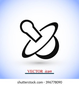 Baby's Dummy Vector icon