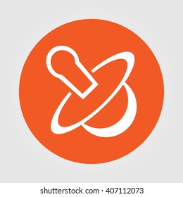 Baby's Dummy Vector icon