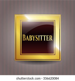 Babysitter gold emblem